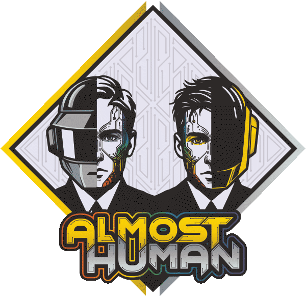 almosthuman-logo-8bit Almost Human Daft Punk Tribute Logo